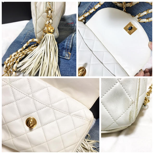 CHANEL(シャネル)のおきく様専用です♡シャネル  マトラッセ チェーンショルダーバッグ フリンジ レディースのバッグ(ショルダーバッグ)の商品写真