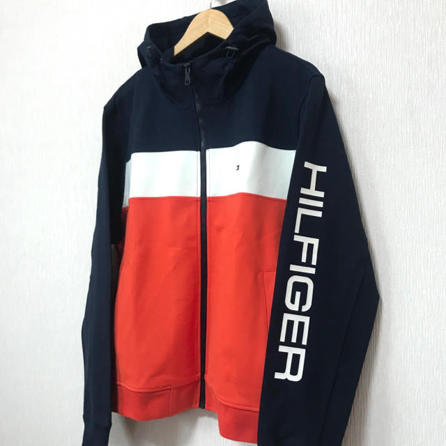 日本未発 新品 トミー ヒルフィガー トラックトップ フーディ L ~ XL