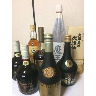 焼酎、ウイスキー、泡盛、ブランデー お酒大量セット(焼酎)