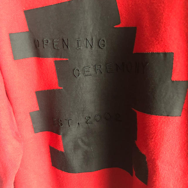 OPENING CEREMONY(オープニングセレモニー)のopening ceremony オープニングセレモニー Sサイズ メンズのトップス(スウェット)の商品写真