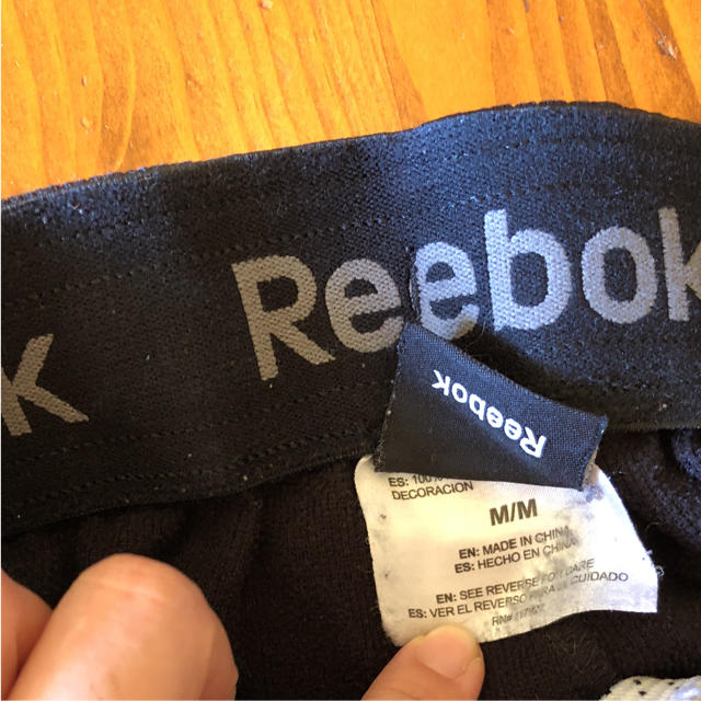 Reebok(リーボック)の美品！  リーボック ジャージ ボトムス 男性用 サイズ M メンズのパンツ(その他)の商品写真