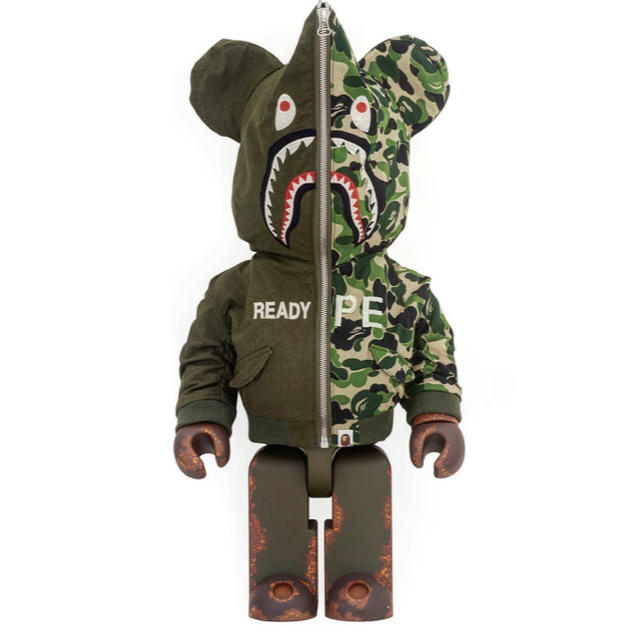 A BATHING APE(アベイシングエイプ)のa bathing ape readymade be@rbrick 1000% エンタメ/ホビーのフィギュア(その他)の商品写真