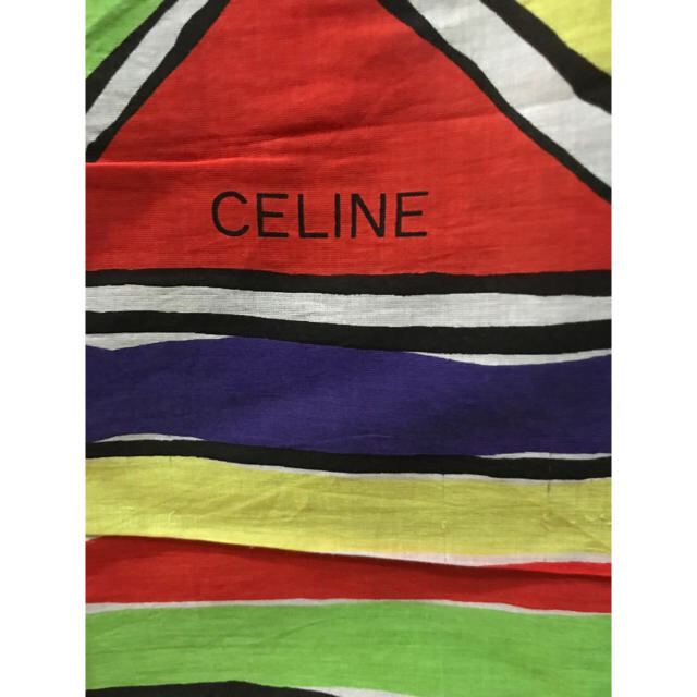 celine(セリーヌ)のいの様 セリーヌ CELINE ストール コットン 大判 レディースのファッション小物(ストール/パシュミナ)の商品写真