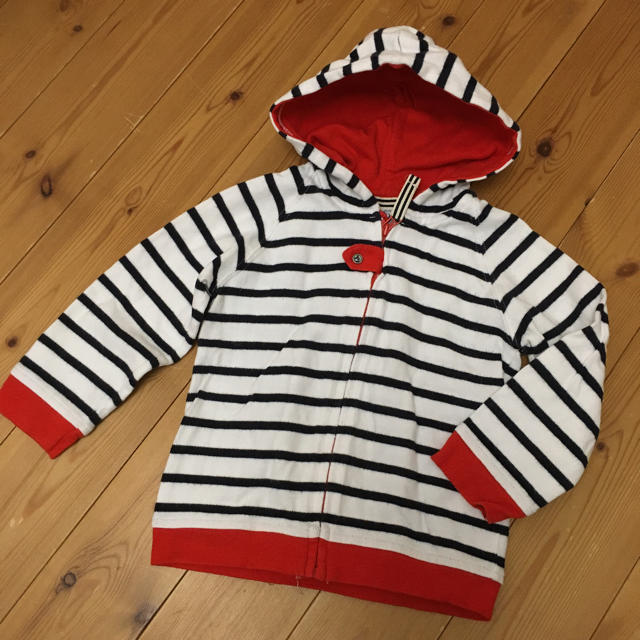 PETIT BATEAU(プチバトー)の80 プチバトー パーカー キッズ/ベビー/マタニティのベビー服(~85cm)(トレーナー)の商品写真