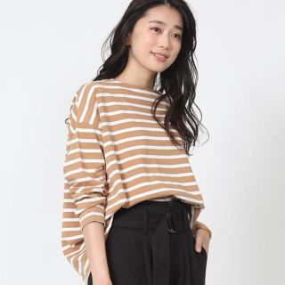 フリークスストア(FREAK'S STORE)の【msk様専用】FREAK'S STORE ロングスリーブバスクボーダーTシャツ(カットソー(長袖/七分))