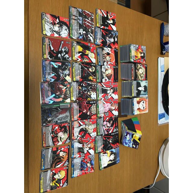 ヴァイスシュバルツ 引退 ペルソナ5 P5 デッキ サイン その他 ヴァイスシュバルツ 引退 ペルソナ5 P5 デッキ サイン その他
