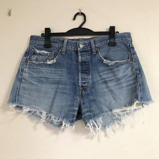 リーバイス(Levi's)のリーバイス501 デニムショートパンツ 古着 W32 L32(デニム/ジーンズ)