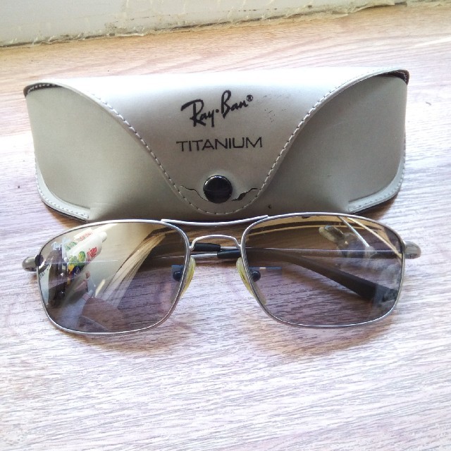 レトロマッチラベル 北欧デザイン 鳥 RayBan ハーフミラーサングラス