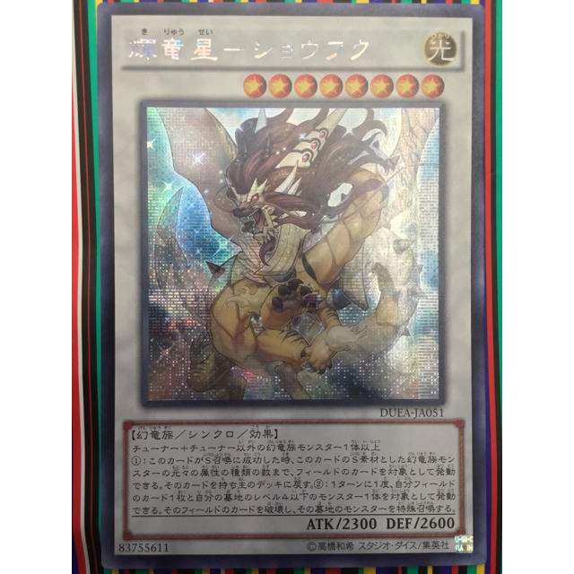 遊戯王 輝竜星-ショウフク アジア シークレット - その他 遊戯王 輝竜星-ショウフク アジア シークレット - その他