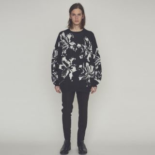 【美品】ラッドミュージシャン 42 ビッグ ユリ 花柄 18SS