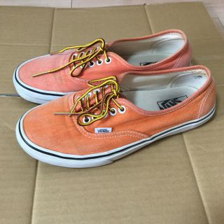 ヴァンズ(VANS)の【VANS】オレンジスニーカー(スニーカー)