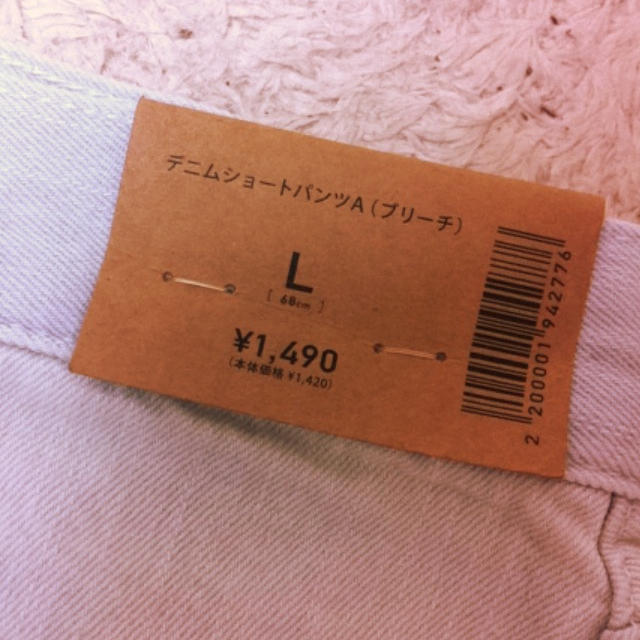 GU(ジーユー)のGU♥デニムショーパン レディースのパンツ(ショートパンツ)の商品写真