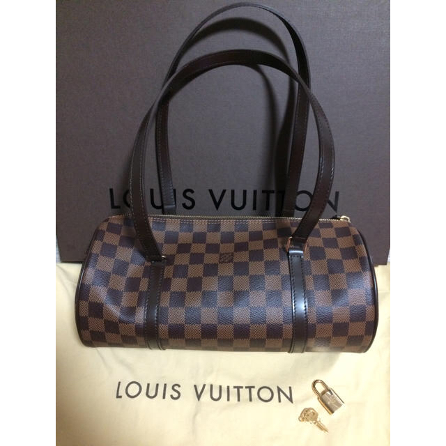 LOUIS VUITTON - 定価12万円 新品 未使用 ルイヴィトン ヴィトン バッグ ダミエ パピヨン