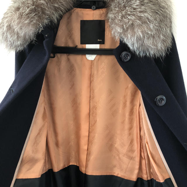 DOUBLE STANDARD CLOTHING(ダブルスタンダードクロージング)のケオリ様専用ダブルスタンダードSOVコート美品 レディースのジャケット/アウター(ロングコート)の商品写真