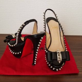 クリスチャンルブタン(Christian Louboutin)の☆みさき様専用です☆　Christian Louboutin　スパイクサンダル(ハイヒール/パンプス)