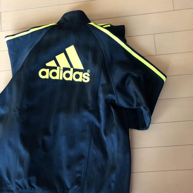 adidas(アディダス)のadidas☆ジャージ上下セット140 キッズ/ベビー/マタニティのキッズ服男の子用(90cm~)(その他)の商品写真