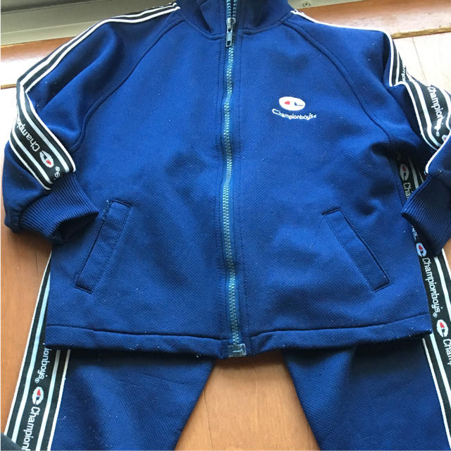 Champion(チャンピオン)のチャンピオン ジャージ上下 100 キッズ/ベビー/マタニティのキッズ服男の子用(90cm~)(その他)の商品写真