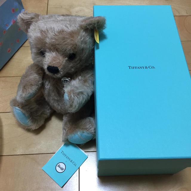 Tiffany & Co.(ティファニー)のティファニー✖︎シュタイフテディベア エンタメ/ホビーのおもちゃ/ぬいぐるみ(ぬいぐるみ)の商品写真