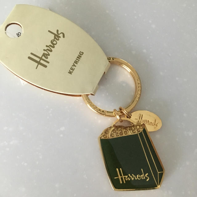 Harrods(ハロッズ)の【新品】 Harrods トートバック キーホルダー レディースのファッション小物(キーホルダー)の商品写真