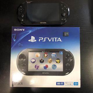 プレイステーションヴィータ(PlayStation Vita)のPSVITA Black PCH-2000(携帯用ゲーム機本体)