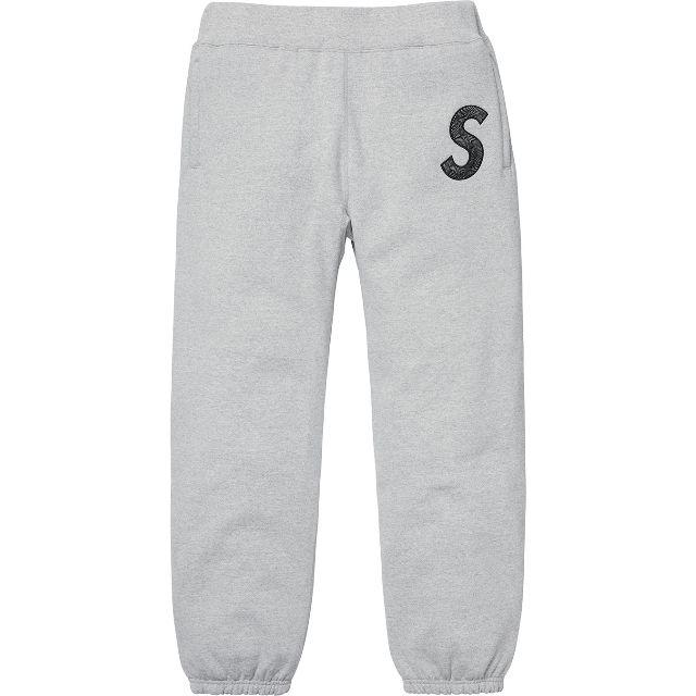 Supreme S Logo Sweatpant 灰 Sサイズ 18AW