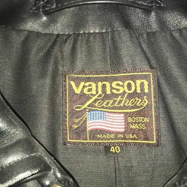 VANSON(バンソン)のバンソン ライダースジャケット メンズのジャケット/アウター(ライダースジャケット)の商品写真