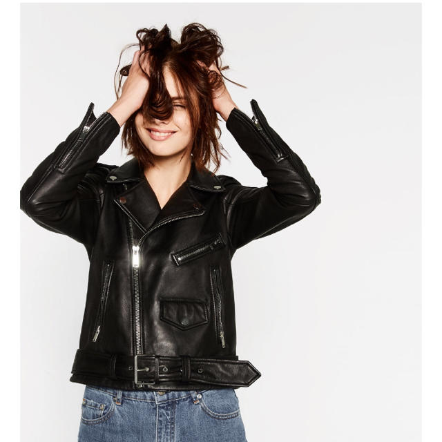 ✨美品✨ZARA❤️リアルレザー ライダース www.termasbryant.com