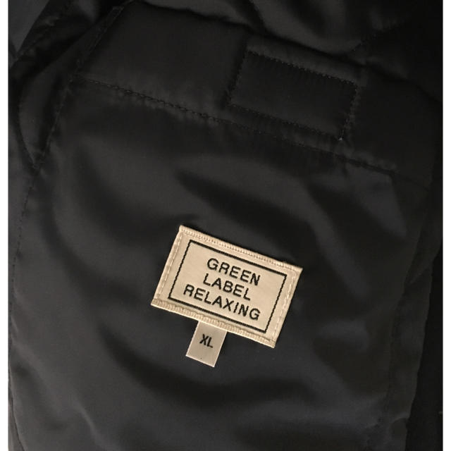 UNITED ARROWS green label relaxing(ユナイテッドアローズグリーンレーベルリラクシング)のgreen rabel relaxing ショートモッズコート XL ネイビー メンズのジャケット/アウター(モッズコート)の商品写真