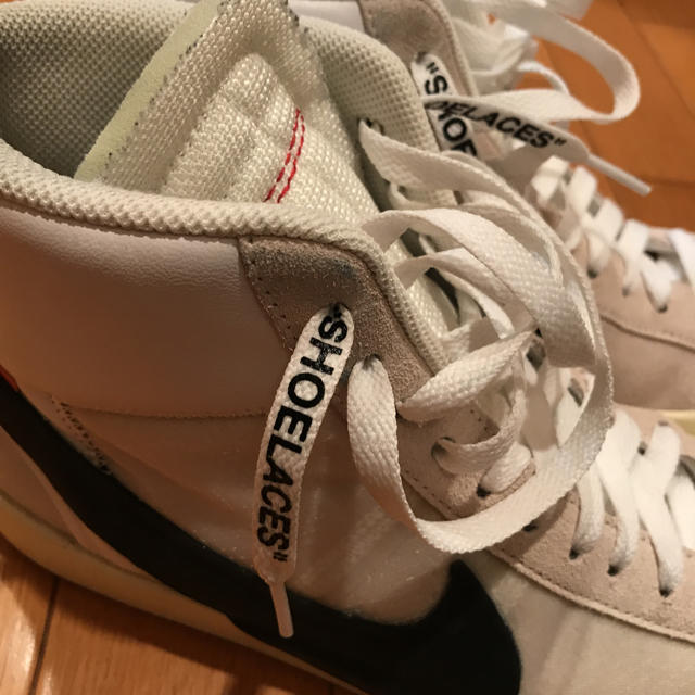 OFF-WHITE(オフホワイト)のTHETEN off-white nike blazer mid  メンズの靴/シューズ(スニーカー)の商品写真