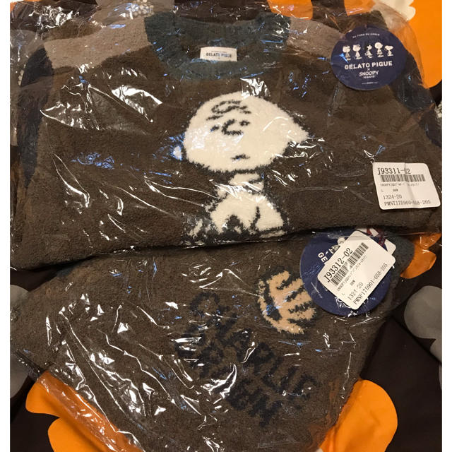 gelato pique HOMME(PEANUTS)ジャガード上下セット