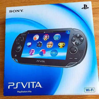 プレイステーションヴィータ(PlayStation Vita)のPlayStation®Vita クリスタル・ブラック (家庭用ゲーム機本体)