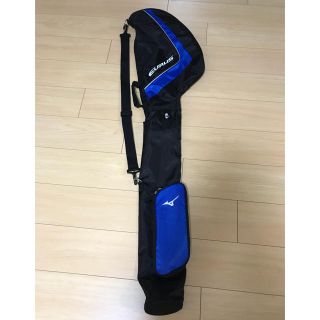 ミズノ(MIZUNO)のミズノ ゴルフバッグ ブラック×ブルー(バッグ)