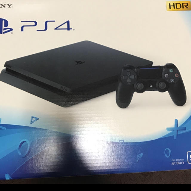 PlayStation4(プレイステーション4)のps4 500GB ジェットブラック エンタメ/ホビーのゲームソフト/ゲーム機本体(家庭用ゲーム機本体)の商品写真