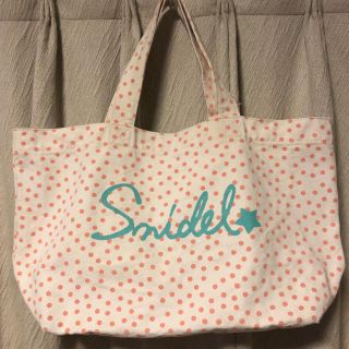 スナイデル(SNIDEL)のsnidel  キャンバス トートバッグ(トートバッグ)