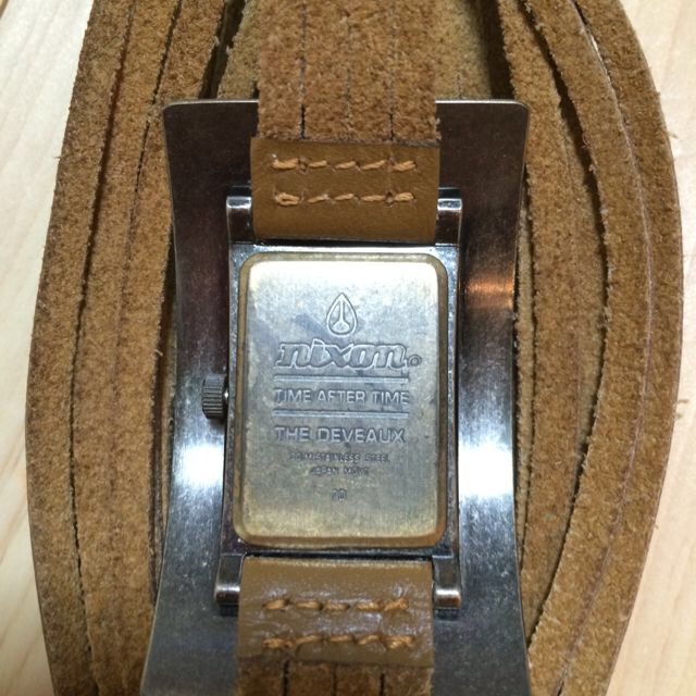 NIXON(ニクソン)のnixon★レザーベルトウォッチ レディースのファッション小物(腕時計)の商品写真