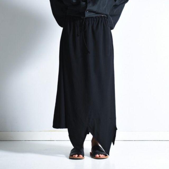 Yohji Yamamoto - B Yohji Yamamoto シワギャバZIGZAGスカートパンツの