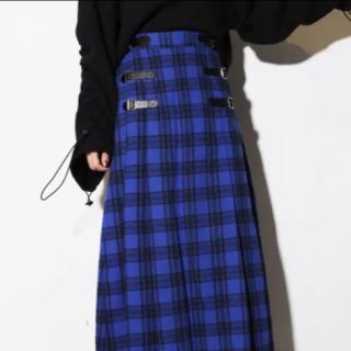 パメオポーズ(PAMEO POSE)のPLAID MAXI SKIRT(ロングスカート)