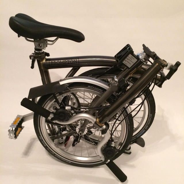 BROMPTON(ブロンプトン)の2018ブロンプトン M6L-Xチタン最新最高級 Brompton Rawロウ スポーツ/アウトドアの自転車(自転車本体)の商品写真