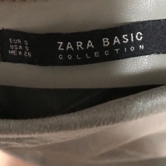 ZARA(ザラ)の❤️ZARA スカート 皮 ベロア❤️ レディースのスカート(ミニスカート)の商品写真