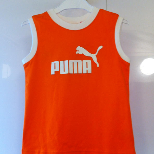 PUMA(プーマ)の未使用☆110☆タンクトップ キッズ/ベビー/マタニティのキッズ服男の子用(90cm~)(その他)の商品写真