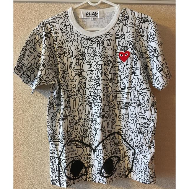 COMME des GARCONS(コムデギャルソン)のPLAYコムデギャルソン×シンプソンズ Ｔシャツ Sサイズ メンズのトップス(Tシャツ/カットソー(半袖/袖なし))の商品写真