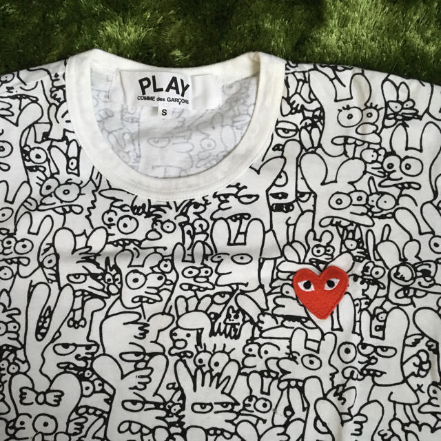 COMME des GARCONS(コムデギャルソン)のPLAYコムデギャルソン×シンプソンズ Ｔシャツ Sサイズ メンズのトップス(Tシャツ/カットソー(半袖/袖なし))の商品写真