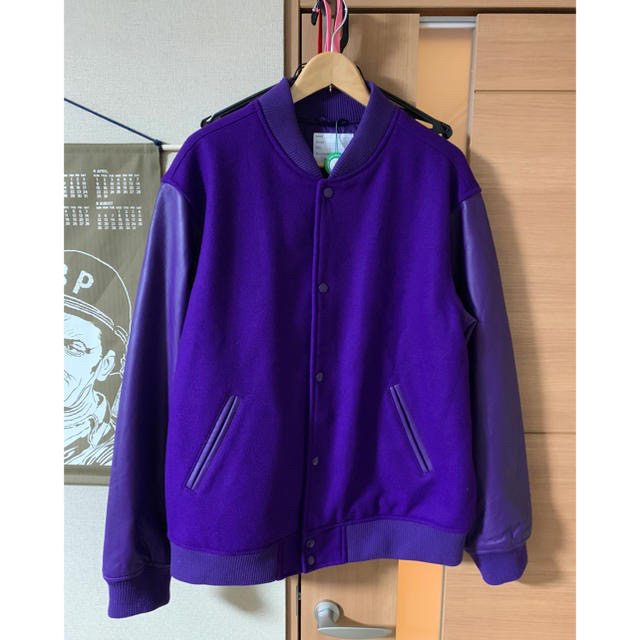 最終値下げ Supreme Motion Logo Varsity Jacket - スタジャン