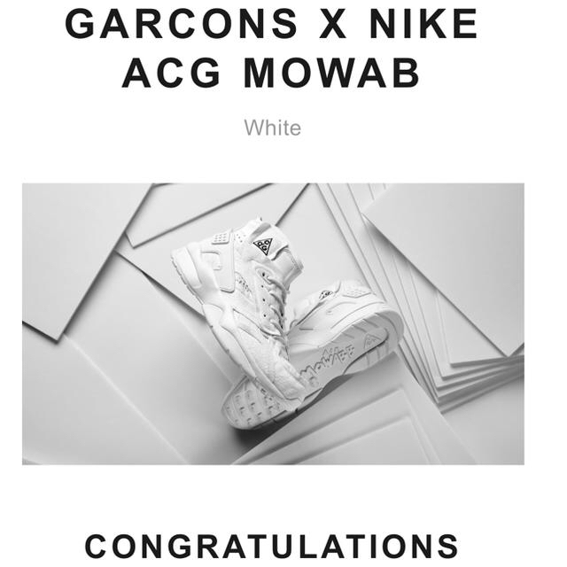 COMME des GARCONS  × NIKE ACG AIR MOWABメンズ