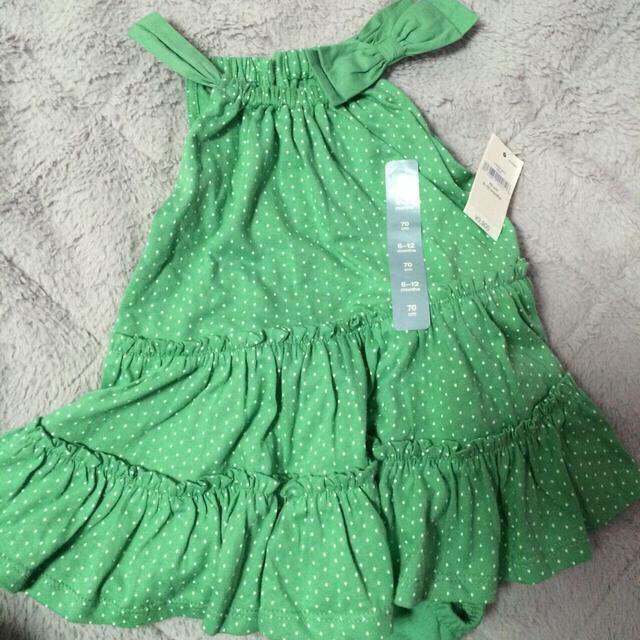 babyGAP(ベビーギャップ)の値下げ☆babyGapワンピース キッズ/ベビー/マタニティのベビー服(~85cm)(ワンピース)の商品写真