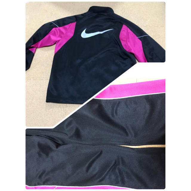 NIKE(ナイキ)のナイキ 女の子用ジャージ上下 XS(120〜130cm) キッズ/ベビー/マタニティのキッズ服女の子用(90cm~)(その他)の商品写真