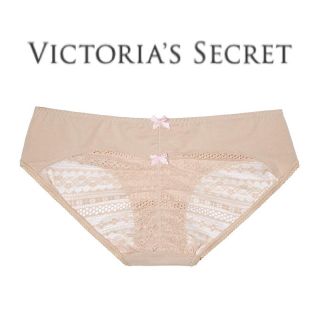 ヴィクトリアズシークレット(Victoria's Secret)のVSリボン付きバックレースショーツ(ショーツ)