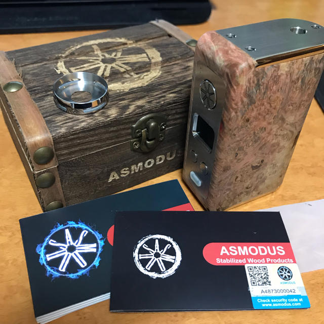 (森林さん専用)Asmodus Minikin Kodama 150w メンズのファッション小物(タバコグッズ)の商品写真