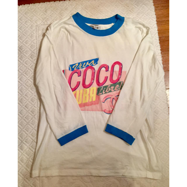 FBIさん専用！CHANEL☆coco cuba☆レア☆ロングTシャツ unitedsolutions.pk