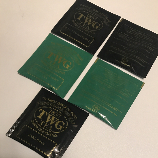 高級紅茶 TWG 6銘柄 24袋 ティーパック 食品/飲料/酒の飲料(茶)の商品写真